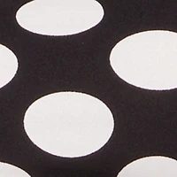 Polka Dot Side Ruched Tube Top