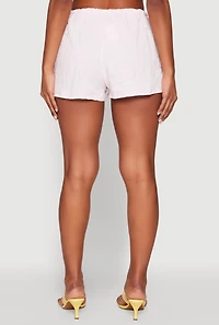 Haute Monde Starfish Decorative Stitch Shorts