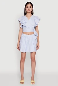 Womens Haute Monde Pleated Skirt, S