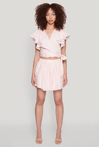 Womens Haute Monde Pleated Skirt,