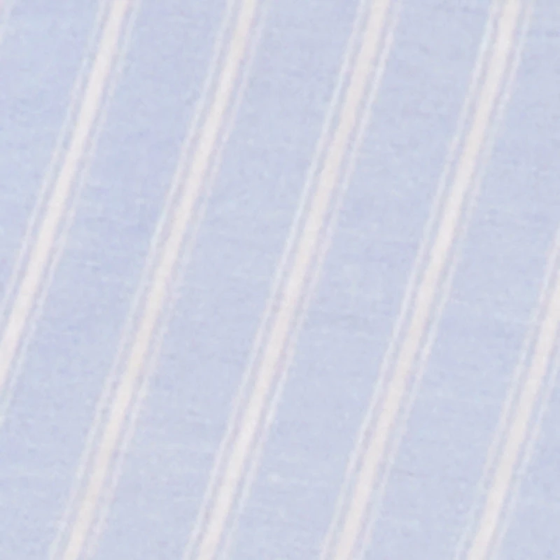 Striped V-Neck Button Front Long Sleeve Shirt