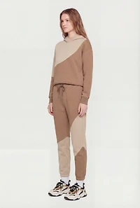 Two Tone Fleece Sweatpants