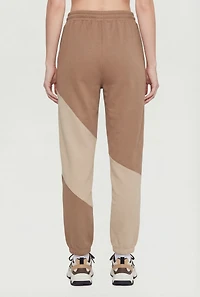 Two Tone Fleece Sweatpants