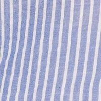 Striped Notch Neck Button Front Shirt