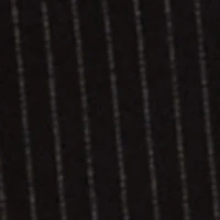 Haute Monde Pinstripe Button Detail Pleated Skort