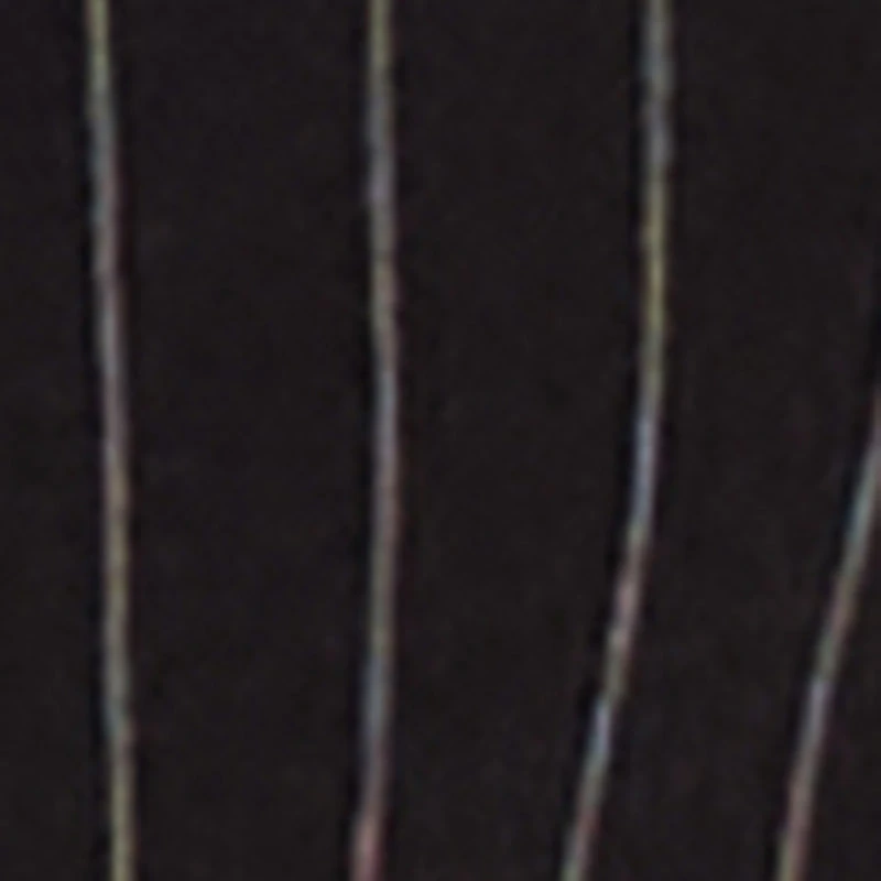 Iris Pinstripe Zip Front Collared Halter Top