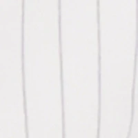 Iris Pinstripe Zip Front Collared Halter Top