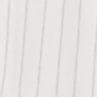 Iris Buckle Detail Pinstripe Pleated Skirt