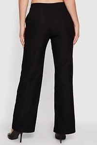 Wide Leg Pull On Drawstring Pants
