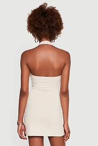 Grommet Halter Top