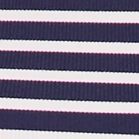 Striped Long Sleeve Crop Top