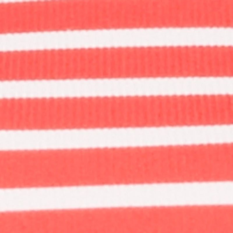 Striped Long Sleeve Crop Top
