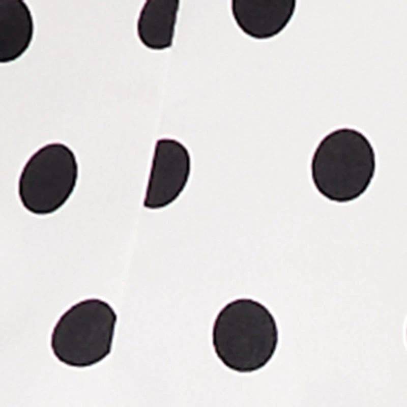 Polka Dot Cropped Dress Pants
