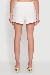 Iris Bow Detail Slit Front Skort
