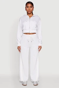 Womens Iris Side Striped Sweatpants, S
