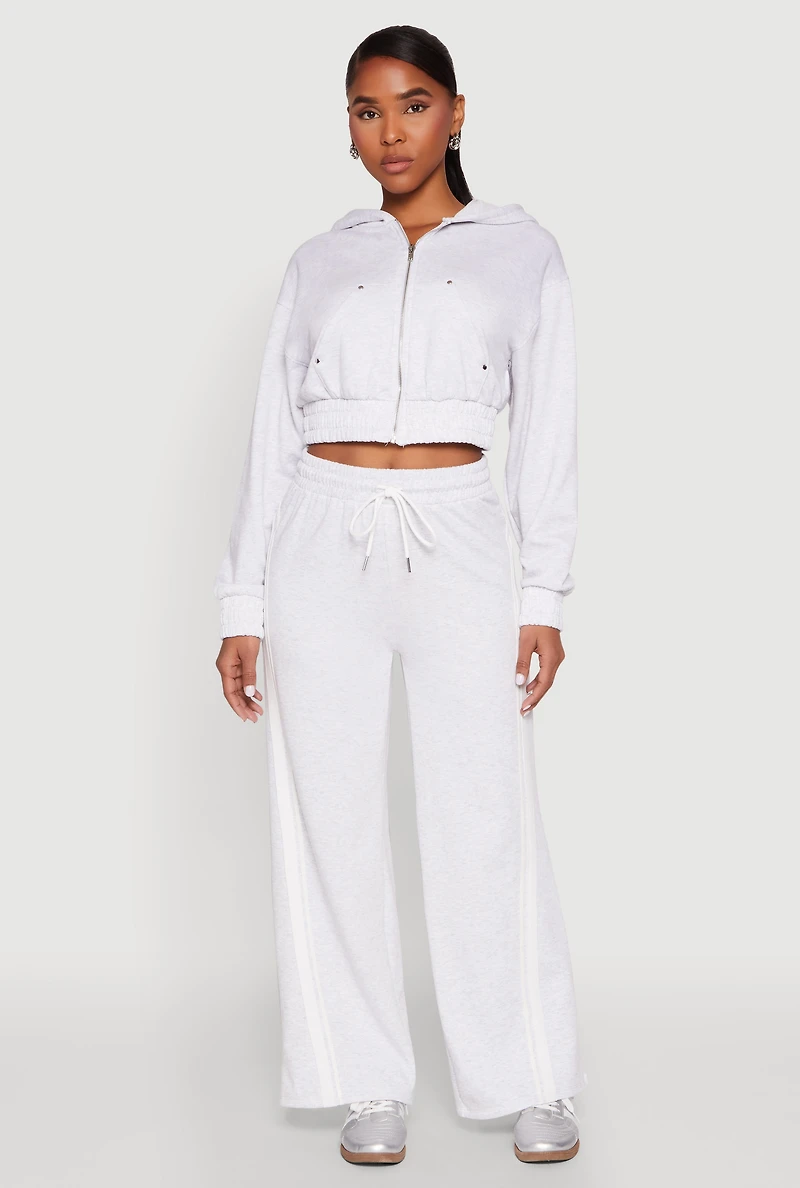 Iris Zip Front Hoodie