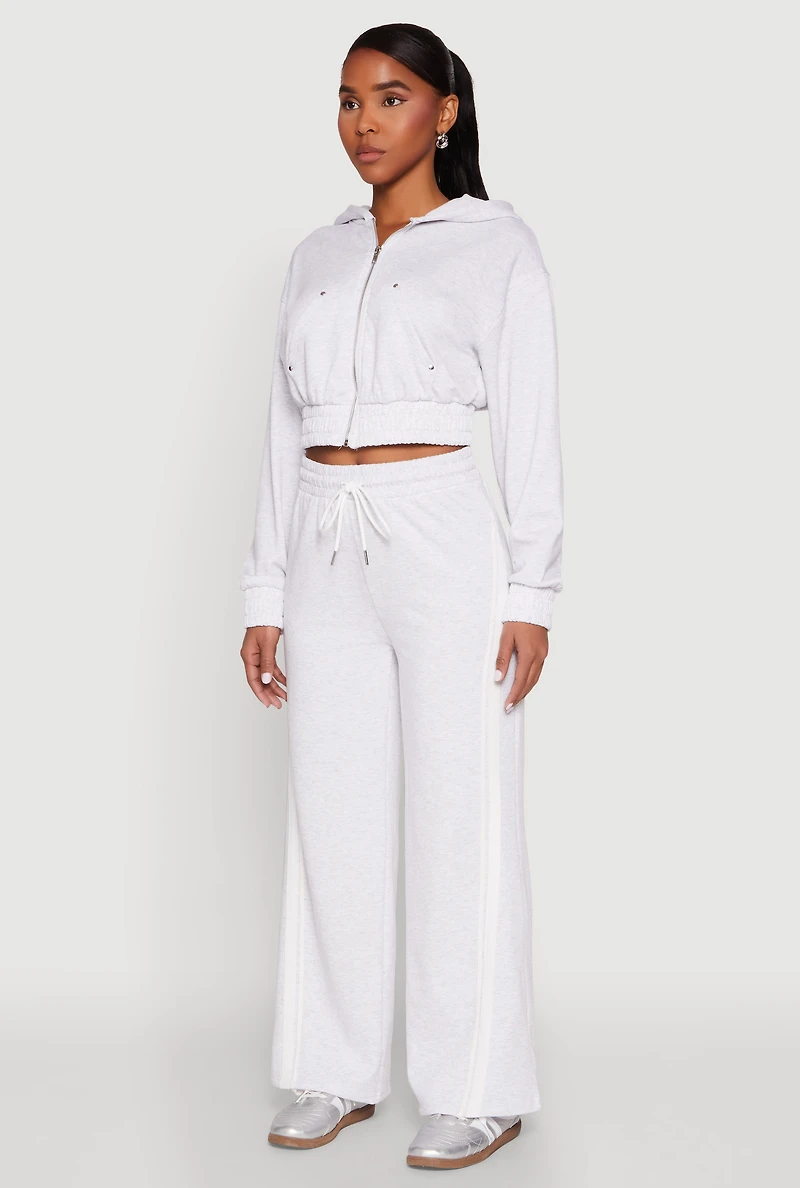 Iris Zip Front Hoodie