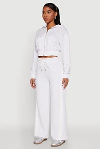 Iris Zip Front Hoodie