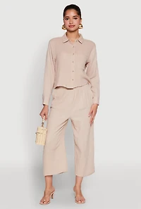 Womens Iris Gauze Knit Shirt,