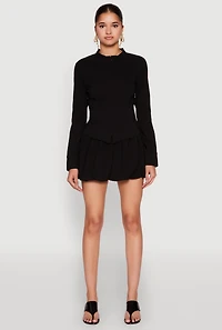 Womens Iris Double Zip Front Blouse,