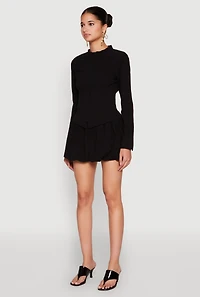 Womens Iris Double Zip Front Blouse,