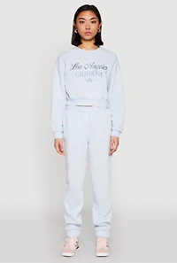 Fold Over Waistband Joggers