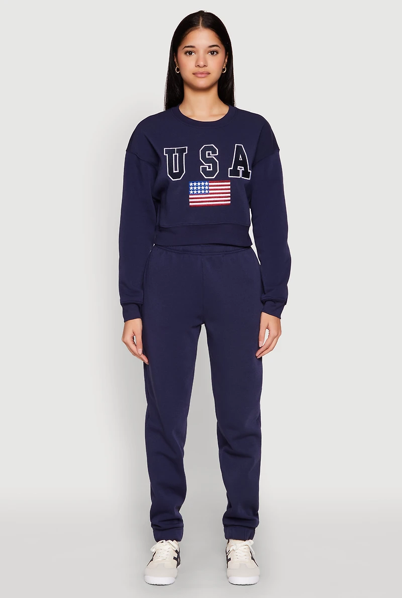 Fold Over Waistband Joggers