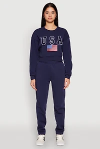 Fold Over Waistband Joggers