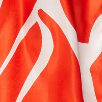 Patterned Satin Palazzo Pants