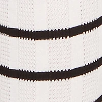 High Waisted Striped Crochet Pants