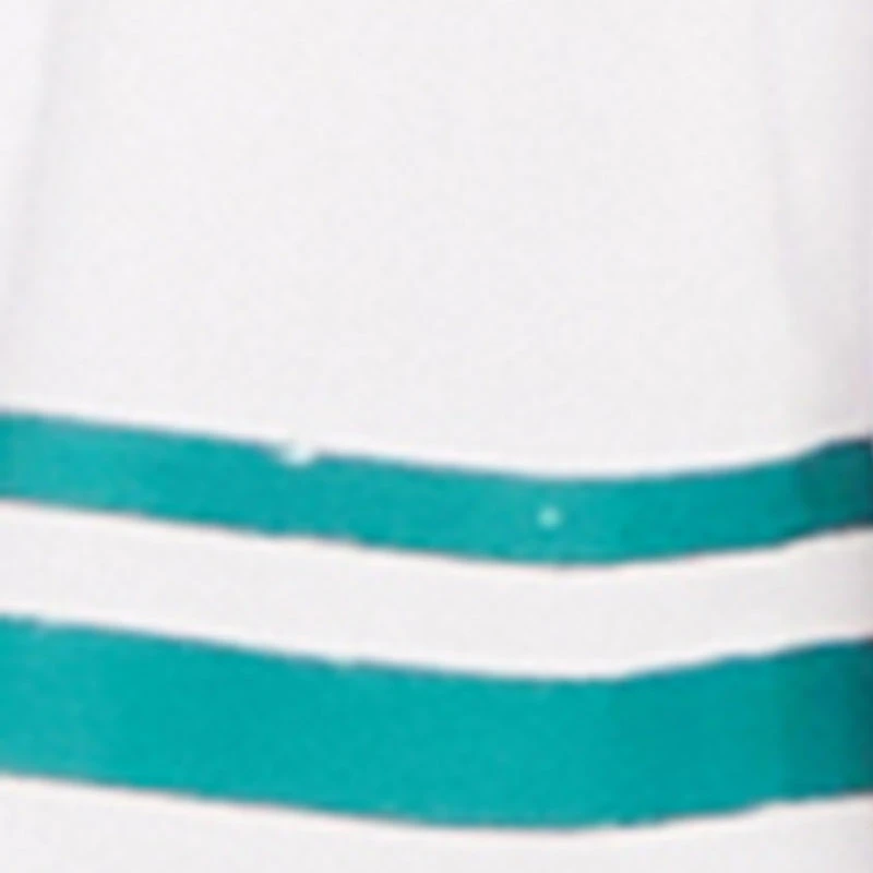 Varsity Stripe High Waisted Pleated Skirt