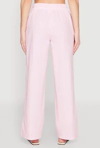 Striped Drawstring Pants