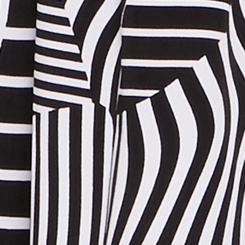 Printed Pattern Tie Front Crop Top