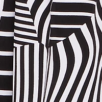 Printed Pattern Tie Front Crop Top