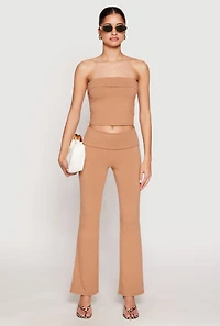 Almost Famous Fold Over Waist Pants