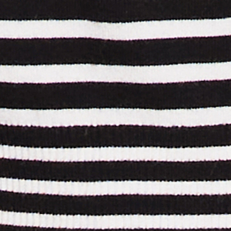 Almost Famous Striped Fold Over Flare Pants