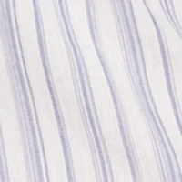 Madden Girl Striped Cold Shoulder Puff Sleeve Top