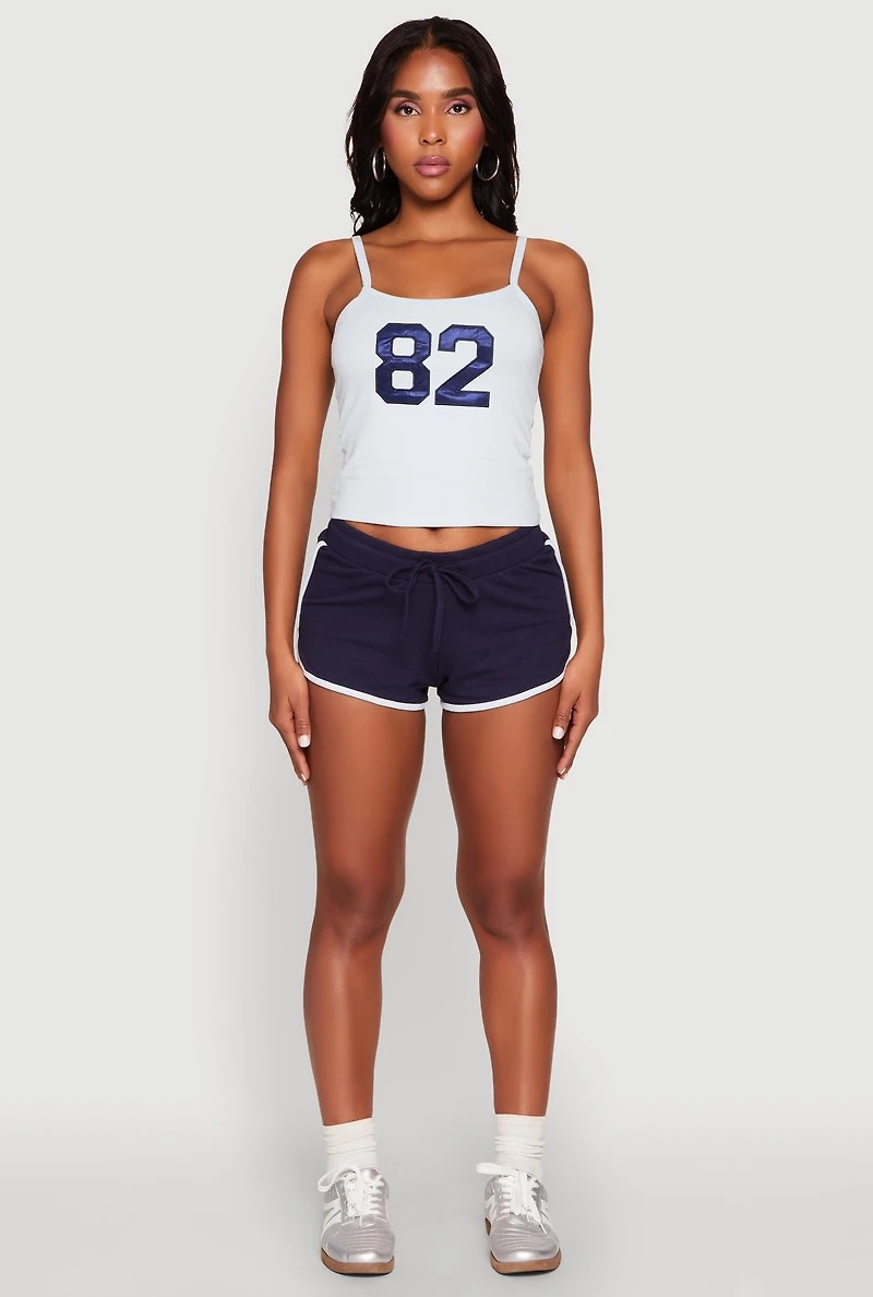 Almost Famous Contrast Trim Dolphin Shorts