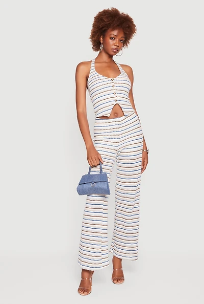 Almost Famous Striped Pattern Pants