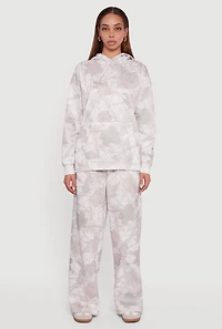 Womens Almost Famous Tree Camo Kangaroo Pocket Hoodie,