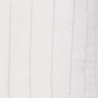 Trendy High Waisted Pinstripe Crepe Knit Shorts