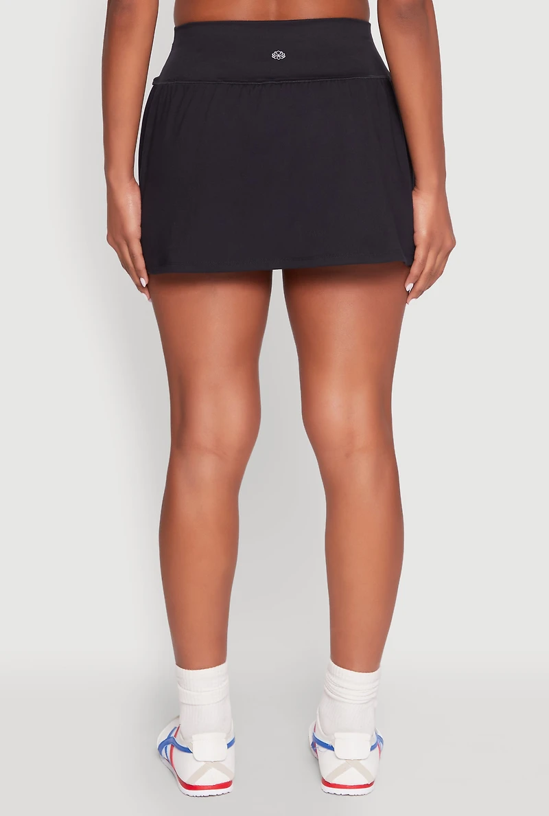 Womens Varsity Stripe Detail Skort, M