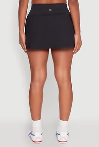 Womens Varsity Stripe Detail Skort,