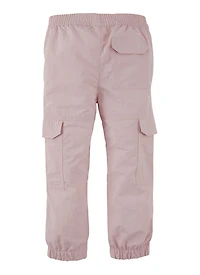 Toddler Girls Parachute Pants, Pink, Size 2T