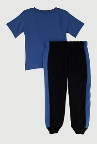 Toddler Boys Cool Vibe Graphic Tee and Joggers