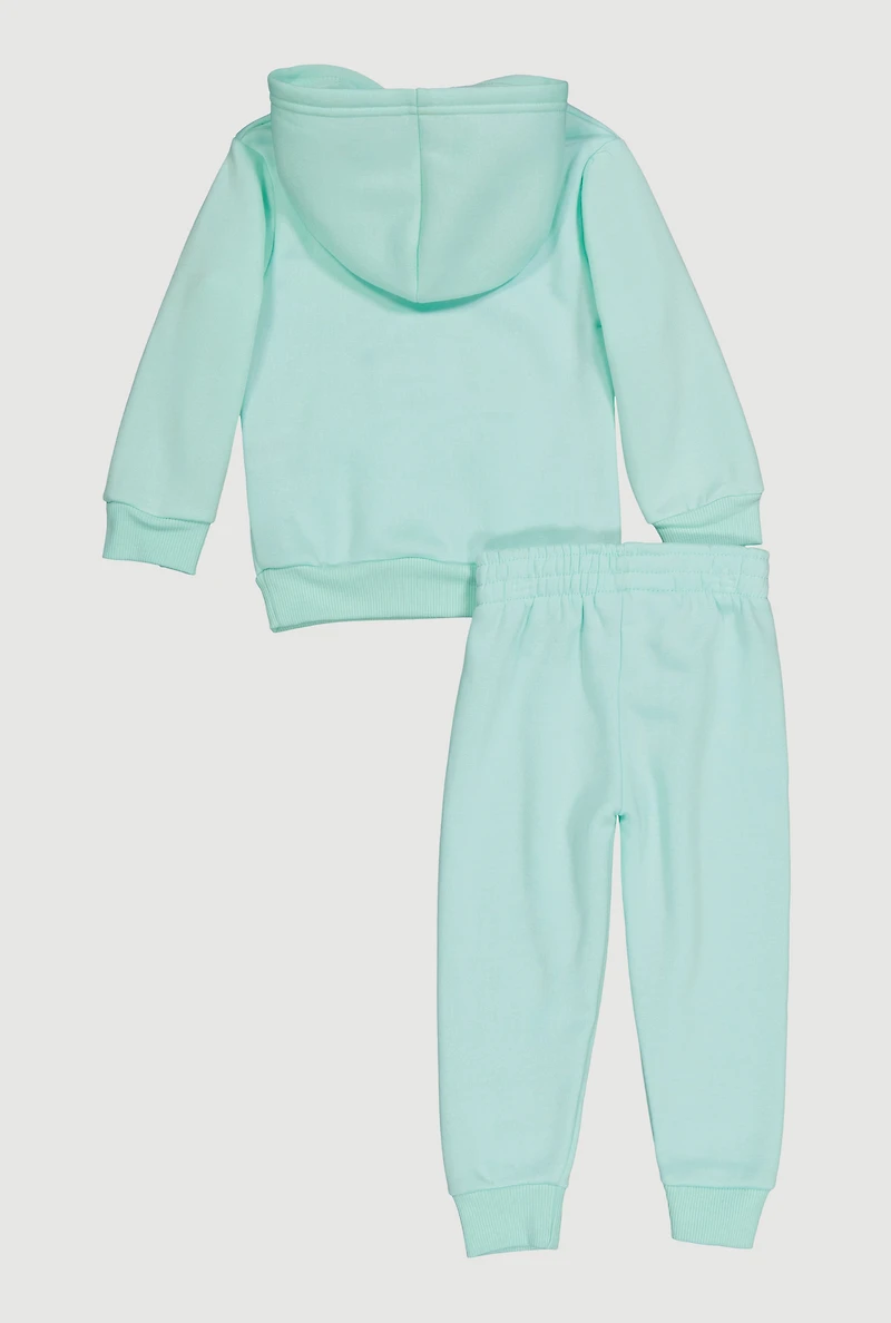 Toddler Girls Just A Diva Graphic Sweatshirt and Joggers