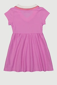 Toddler Girls Chenille Butterfly Skater Dress