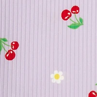 Toddler Girls 2-Piece Sequin Patches T-Shirt Bike Shorts Set