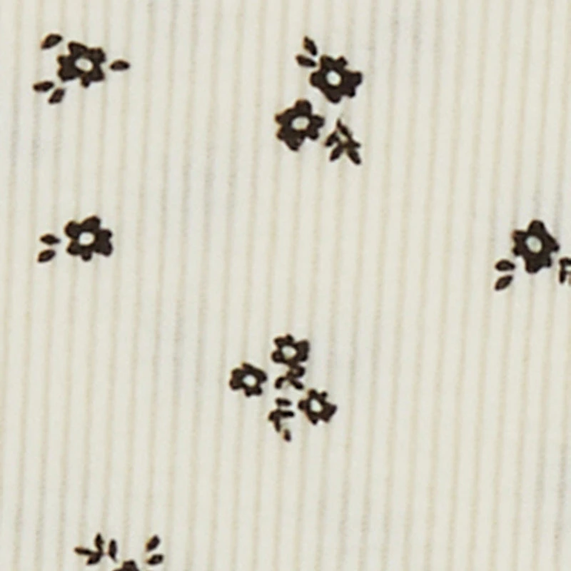 Toddler Girls Ditsy Print Top and Shorts with Sunglasses