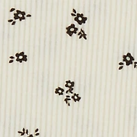 Toddler Girls Ditsy Print Top and Shorts with Sunglasses